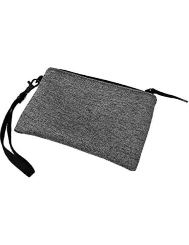 Smassy Wristlet Pouch Negro - Clutch Unisex Resistente al Agua