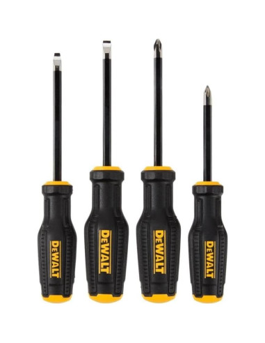 Juego de destornilladores Dewalt TOUGHSERIES 4 piezas