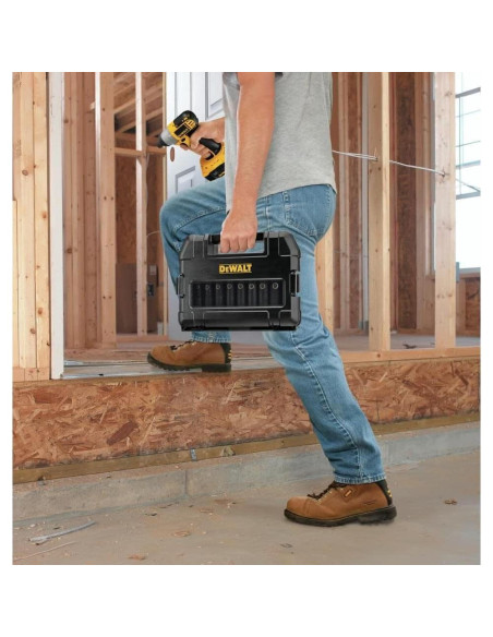 Juego de Enchufes de Impacto DEWALT 10 Piezas 1/2" Juego de Enchufes de Impacto DEWALT 10 Piezas 1/2"
