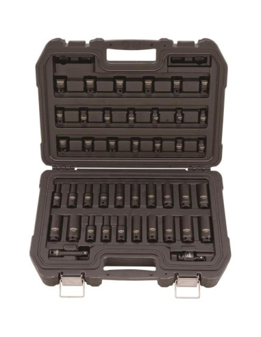 Juego de Enchufes de Impacto DEWALT 3/8" 42 Piezas