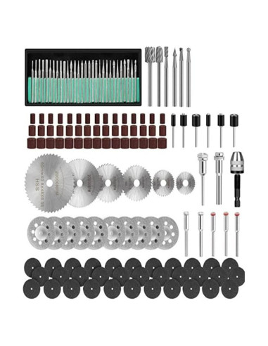 Kit de Herramientas Rotativas LSLANSOON 146 Pcs Multiuso