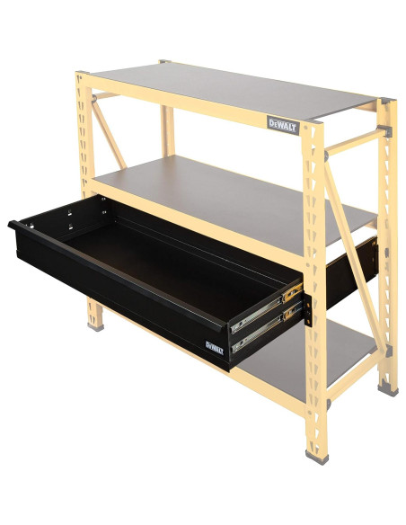 Kit de Cajón DEWALT para Estante de 4 pies, 120 kg Kit de Cajón DEWALT para Estante de 4 pies, 120 kg