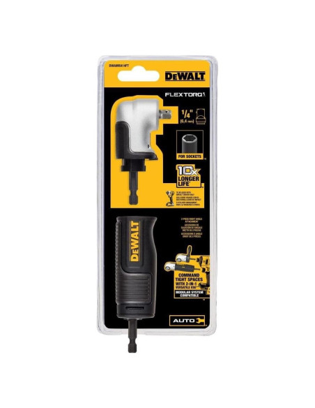 DEWALT FLEXTORQ Accesorio de Ángulo Recto 1/4" (6,35 mm) DEWALT FLEXTORQ Accesorio de Ángulo Recto 1/4" (6,35 mm)