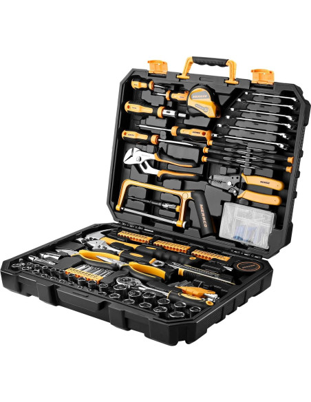 Kit de Herramientas DEKOPRO 198 Piezas para Bricolaje Kit de Herramientas DEKOPRO 198 Piezas para Bricolaje