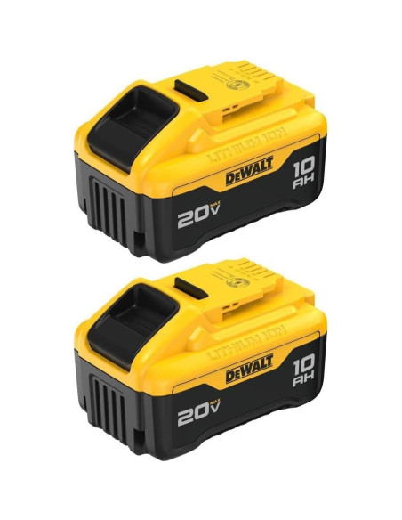 Batería DEWALT 20V MAX 10Ah Litio 2-Pack DCB210-2 Batería DEWALT 20V MAX 10Ah Litio 2-Pack DCB210-2