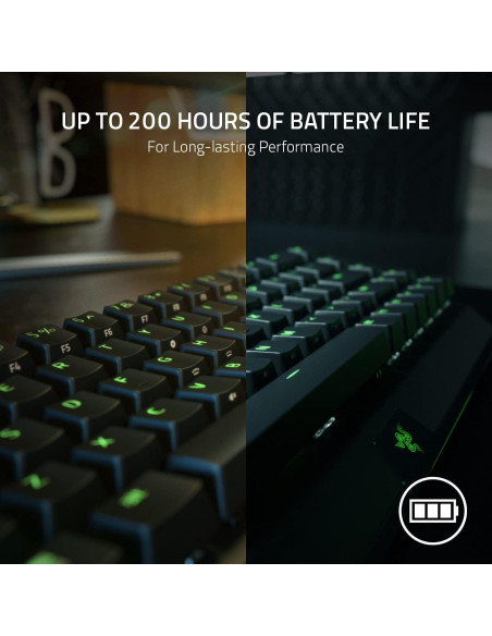 Teclado Mecánico Razer BlackWidow V3 Mini Inalámbrico 65% Teclado Mecánico Razer BlackWidow V3 Mini Inalámbrico 65%