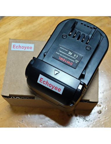 Adaptador de Batería DeWalt a Milwaukee M18 18V-20V