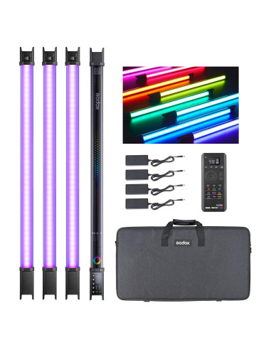 Godox TL60 Kit de Luz LED RGB 4 Tubos 2700K-6500K