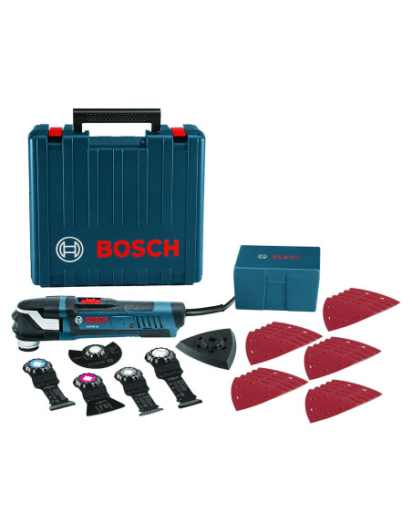 Herramienta Oscilante Multiusos Bosch GOP40-30C 32 Accesorios Herramienta Oscilante Multiusos Bosch GOP40-30C 32 Accesorios