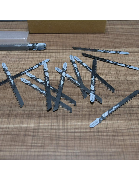 Juego de 20 hojas de sierra TAROSE T144D para madera Juego de 20 hojas de sierra TAROSE T144D para madera