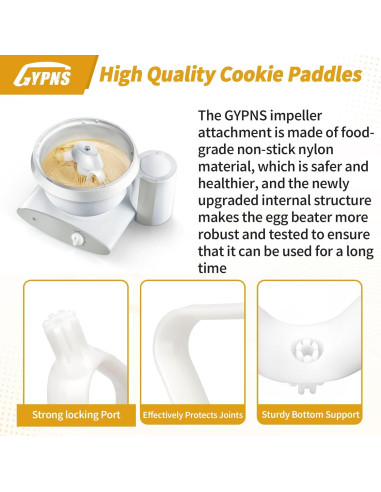 Paddles de Galleta GYPNS para Mezclador Bosch Universal