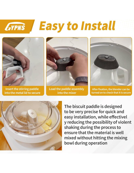 Paddles de Galleta GYPNS para Mezclador Bosch Universal Paddles de Galleta GYPNS para Mezclador Bosch Universal