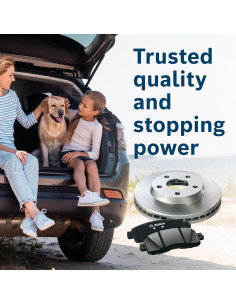 Pastillas de Freno Cerámicas Bosch BC606 Traseras para Lexus y Toyota 2