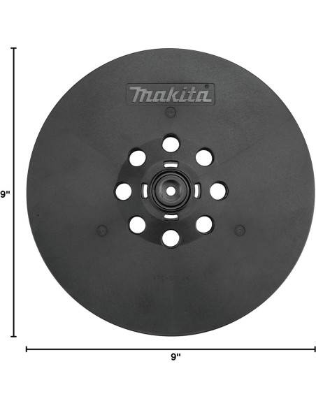 Almohadilla de Lijado Redonda Makita 9" Media Gancho y Bucle Almohadilla de Lijado Redonda Makita 9" Media Gancho y Bucle