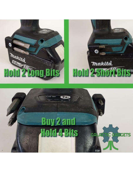 Soporte Magnético para Bits Galactic Gadgets Makita 18V Soporte Magnético para Bits Galactic Gadgets Makita 18V