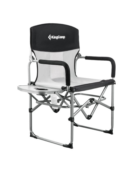 Silla de Camping Plegable KingCamp con Mesa Lateral Silla de Camping Plegable KingCamp con Mesa Lateral