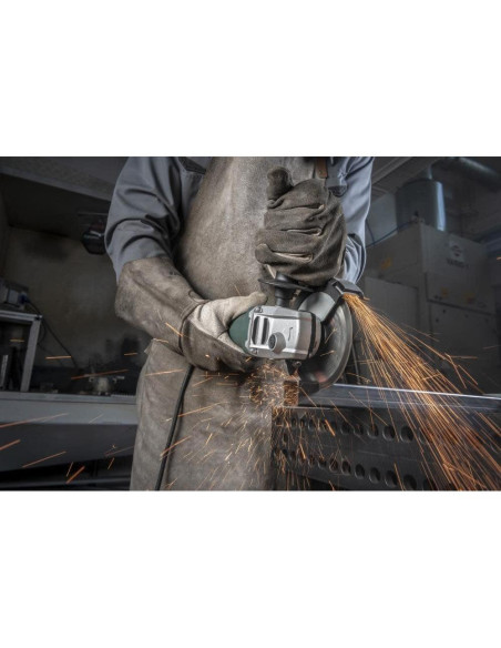 Amoladora Angular Metabo 125mm 11500 RPM 8A Verde Amoladora Angular Metabo 125mm 11500 RPM 8A Verde