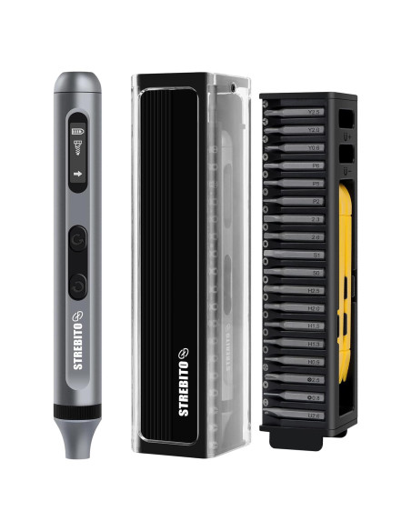 Destornillador Eléctrico STREBITO 42 en 1 Precisión Compacto Destornillador Eléctrico STREBITO 42 en 1 Precisión Compacto