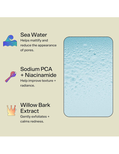 Trío de Cuidado Facial Bubble Skincare: Hidratante, Limpiador y Tónico