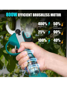 Tijeras de Podar Eléctricas Inalámbricas Makita 18V 30mm 2