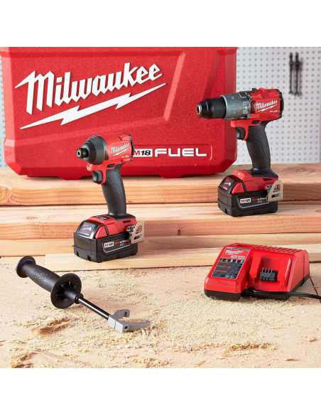 Kit Taladro Percusión Milwaukee 2997-22 800W 6.77kg Kit Taladro Percusión Milwaukee 2997-22 800W 6.77kg