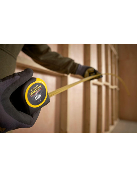 Cinta Métrica Stanley FatMax 5m con Gancho Magnético Cinta Métrica Stanley FatMax 5m con Gancho Magnético