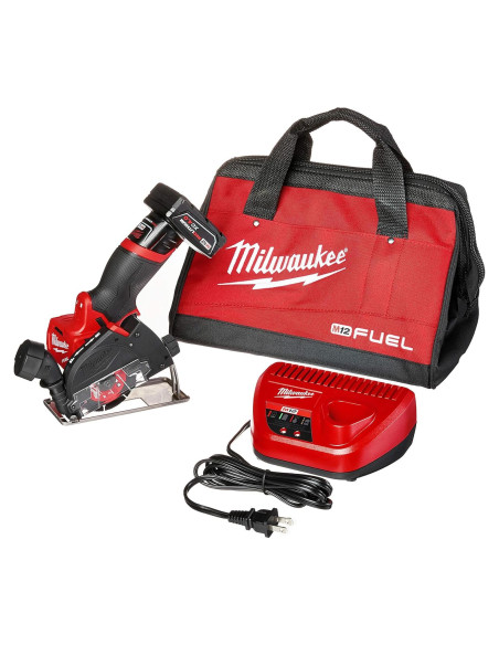 Kit Herramienta Corte Milwaukee 12V Inalámbrica Compacto Kit Herramienta Corte Milwaukee 12V Inalámbrica Compacto