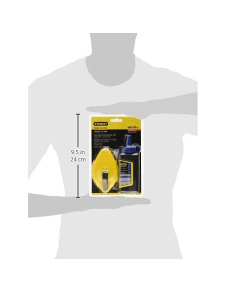 Carrete de Tiza Stanley 47-442 con Tiza Azul 120ml Carrete de Tiza Stanley 47-442 con Tiza Azul 120ml