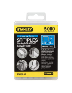 Grapas Pesadas Stanley TRA706-5C 5000 Unidades 3/8"