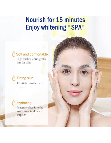 AICHUN BEAUTY Máscara Facial Frutas y Miel 10 Piezas 25ml AICHUN BEAUTY Máscara Facial Frutas y Miel 10 Piezas 25ml