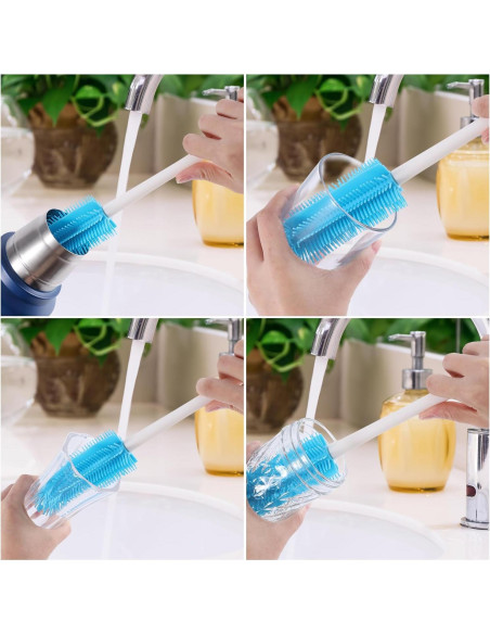 Cepillo Limpiador de Botellas Gosknor 31 cm Silicona Cepillo Limpiador de Botellas Gosknor 31 cm Silicona