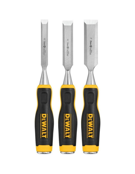 Juego de Cinceles de Madera Dewalt 3 Piezas Pro Juego de Cinceles de Madera Dewalt 3 Piezas Pro