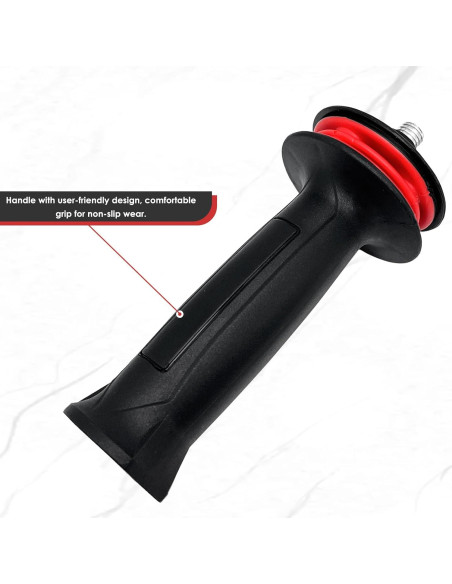 Mango Reemplazo Amoladora Angular Gazige 10mm Negro Mango Reemplazo Amoladora Angular Gazige 10mm Negro