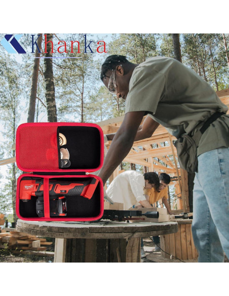 Funda Dura Khanka para Milwaukee 2626-20 M18 18V Inalámbrica Funda Dura Khanka para Milwaukee 2626-20 M18 18V Inalámbrica