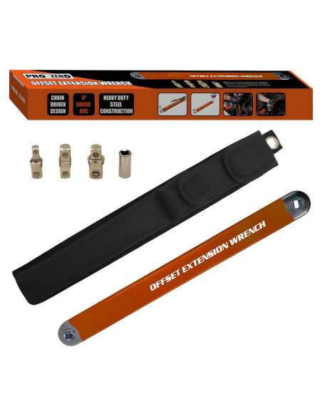 Llave de extensión RZKNIP con offset 38.1 cm y adaptadores Llave de extensión RZKNIP con offset 38.1 cm y adaptadores