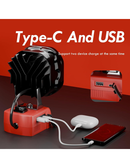 Luz de Trabajo LED Milwaukee M18 1800LM Portátil 18V Luz de Trabajo LED Milwaukee M18 1800LM Portátil 18V