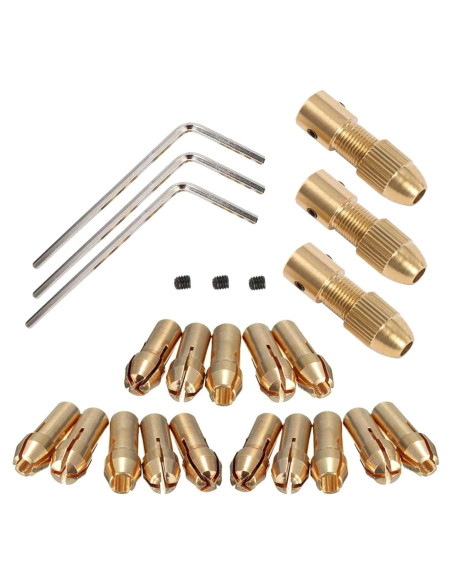Chuck de Taladro Mesee 0.5-3mm con Llave Allen Chuck de Taladro Mesee 0.5-3mm con Llave Allen