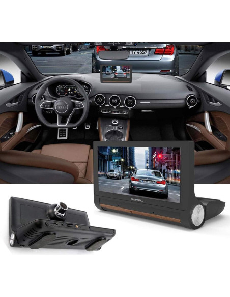 Cámara de Tablero DVR Pyle PLDVRCAMAND75 7" GPS Bluetooth Cámara de Tablero DVR Pyle PLDVRCAMAND75 7" GPS Bluetooth