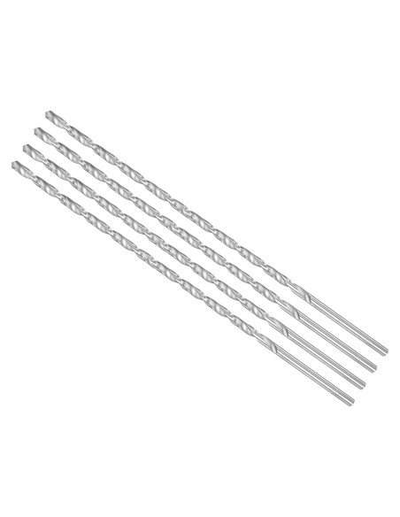 Brocas de Taladro Twist 4.2mm x 200mm CoCud - Acero HSS 4 Pzas Brocas de Taladro Twist 4.2mm x 200mm CoCud - Acero HSS 4 Pzas