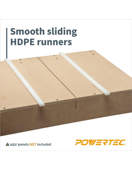 Barra de Inglete HDPE POWERTEC 72213 2PK 17" Accesorios Barra de Inglete HDPE POWERTEC 72213 2PK 17" Accesorios