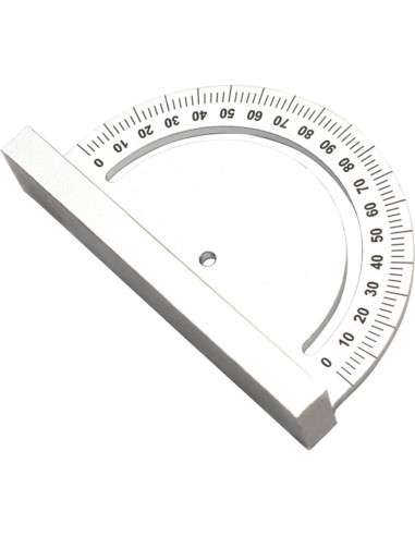 Medidor de Inglete MYCENSE para Sierra de Mesa - Aluminio 90x52mm