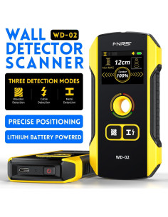 Buscador de Vigas FNIRSI WD-02 Detector de Pared LCD 2