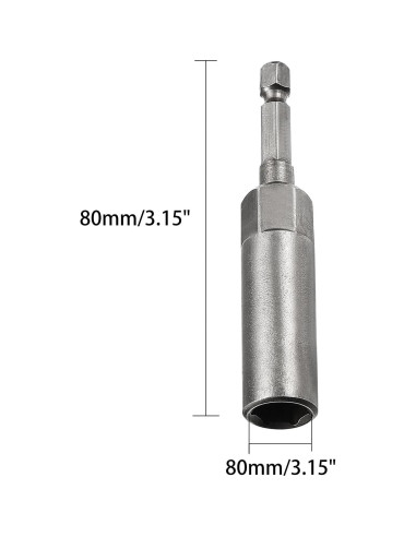 Conjunto de 5 Destornilladores Hexagonales Utoolmart 10mm