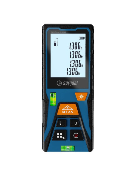 Medidor de Distancia Láser SG SURGOAL Elite 60m Precisión +/-2mm Medidor de Distancia Láser SG SURGOAL Elite 60m Precisión +/-2mm