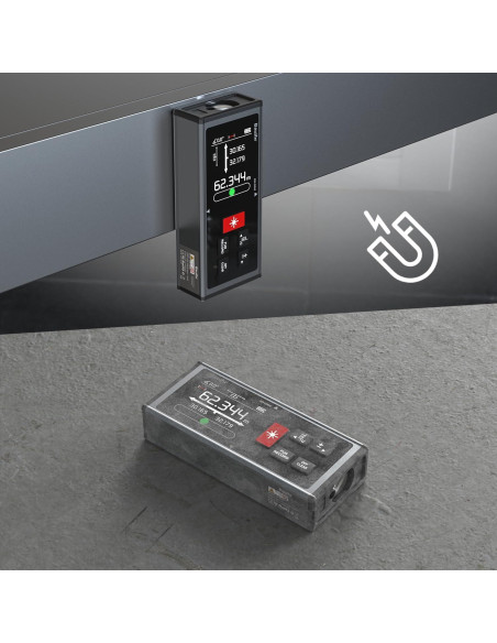 Medidor de Distancia Láser Bauihr SW-DR60 120m Pantalla LCD Medidor de Distancia Láser Bauihr SW-DR60 120m Pantalla LCD