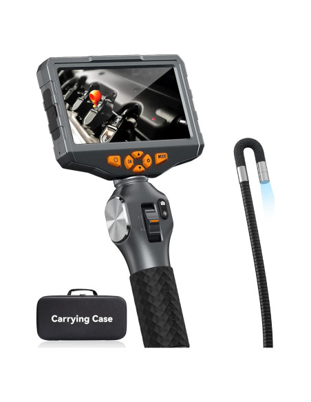 Borescopio Articulado Teslong TD500 con Luz y Pantalla 12,7 cm Borescopio Articulado Teslong TD500 con Luz y Pantalla 12,7 cm