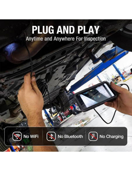 Cámara Borescopio Teslong USB-C 3m con Luz LED IP67 Cámara Borescopio Teslong USB-C 3m con Luz LED IP67