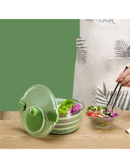 Secador de Ensaladas Partslety Verde 26x25 cm Multifuncional Secador de Ensaladas Partslety Verde 26x25 cm Multifuncional