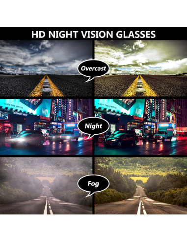 Gafas de Sol Polarizadas URUMQI para Conducir de Noche