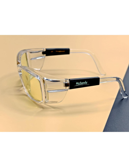 Gafas de Seguridad TR90 ANSI Z87.1 con Lentes Amarillas Gafas de Seguridad TR90 ANSI Z87.1 con Lentes Amarillas